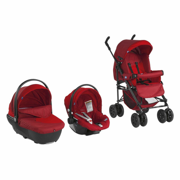 Chicco 04.079143.110.000 Travel system pram 3место(а) Красный