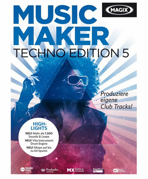 Magix Music Maker Techno Edition 5