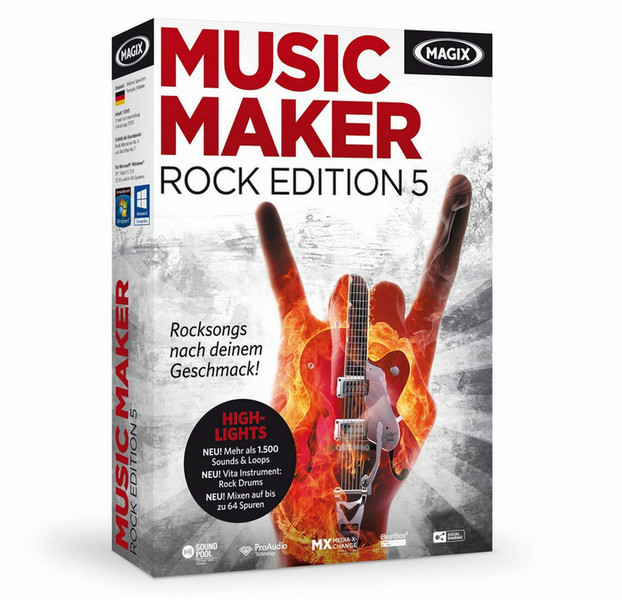 Magix Music Maker Rock Edition 5