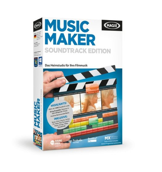 Magix Music Maker Soundtrack Editon