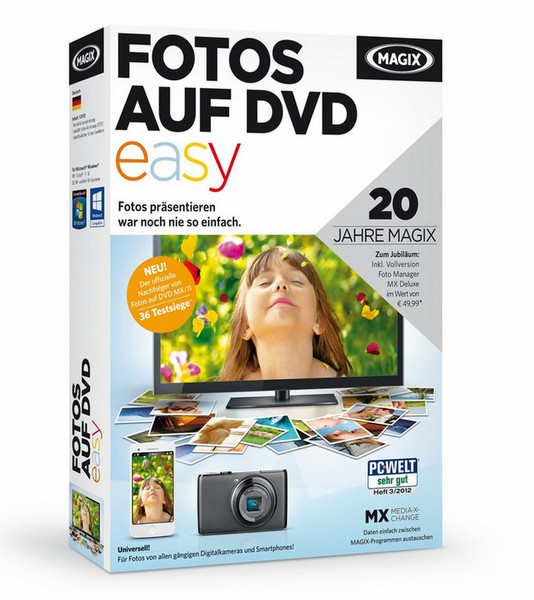 Magix Fotos auf DVD easy