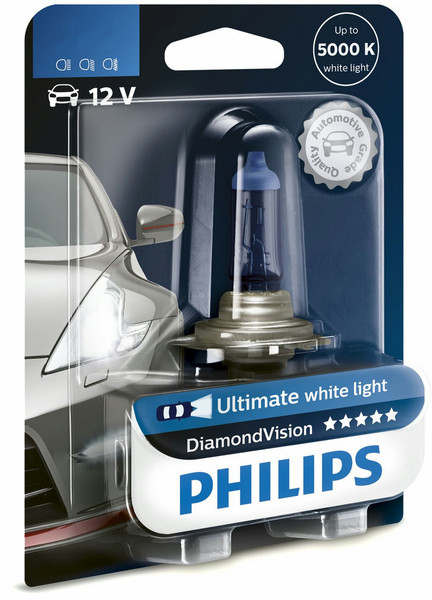 Philips DiamondVision 12258DVB1 Н1 65W Halogen P14.5s 800lm car light bulb