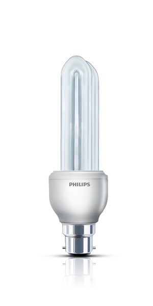 Philips Economy 8718291737759 8W B22 Warm white fluorescent bulb energy-saving lamp