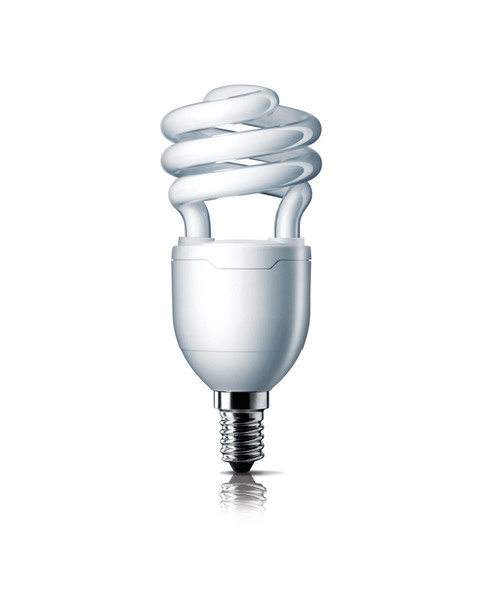 Philips Tornado Mini 8718291222736 11Вт E14 Холодный дневной свет люминисцентная лампа energy-saving lamp