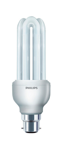 Philips Economy 8718291737858 18W B22 Warm white fluorescent bulb energy-saving lamp