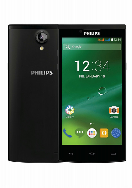 Philips CTS398BK/94 Black smartphone