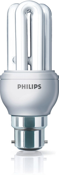 Philips Genie 8718291214977 11W B22 Warm white fluorescent bulb energy-saving lamp