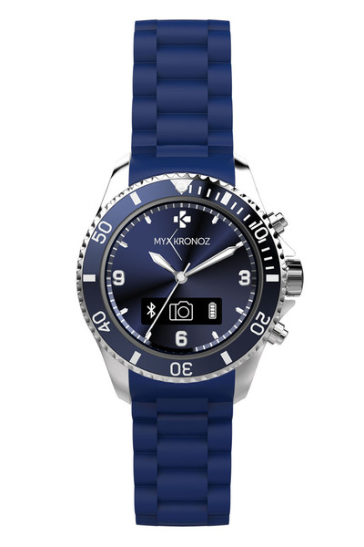 MyKronoz ZeClock OLED 65g Blue smartwatch