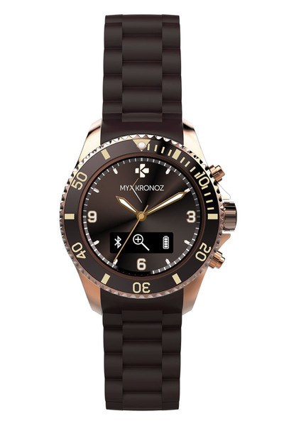 MyKronoz ZeClock OLED 65г Коричневый умные часы
