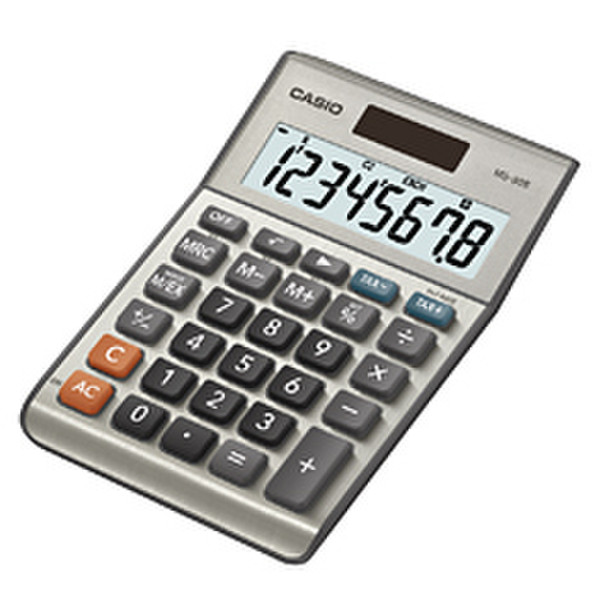 Casio MS-80B Настольный Basic calculator Cеребряный калькулятор