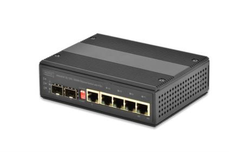Digitus DN-651103 Неуправляемый Gigabit Ethernet (10/100/1000) Power over Ethernet (PoE) Черный сетевой коммутатор