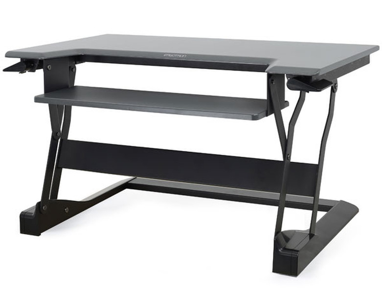 Ergotron WorkFit-T Black computer desk