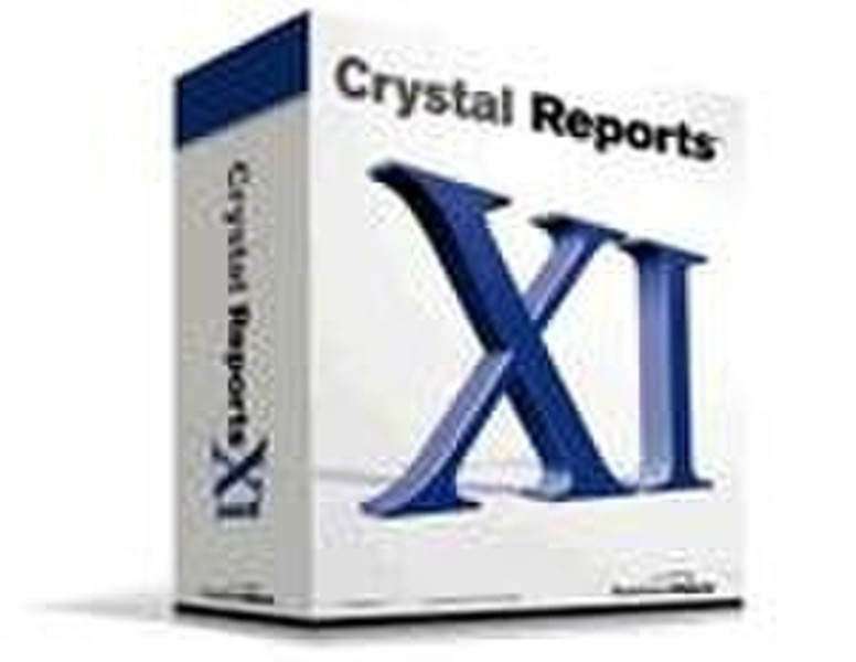 Business Objects Crystal Reports XI Professional Edition, full version