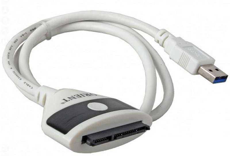 ORIENT UHD-504 USB 3.0 SATA III Grau, Weiß