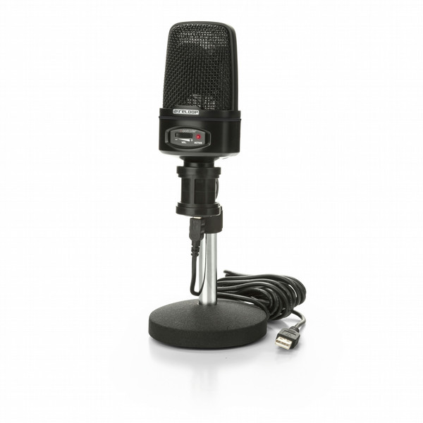 Reloop SPODCASTER Studio microphone Проводная Черный микрофон