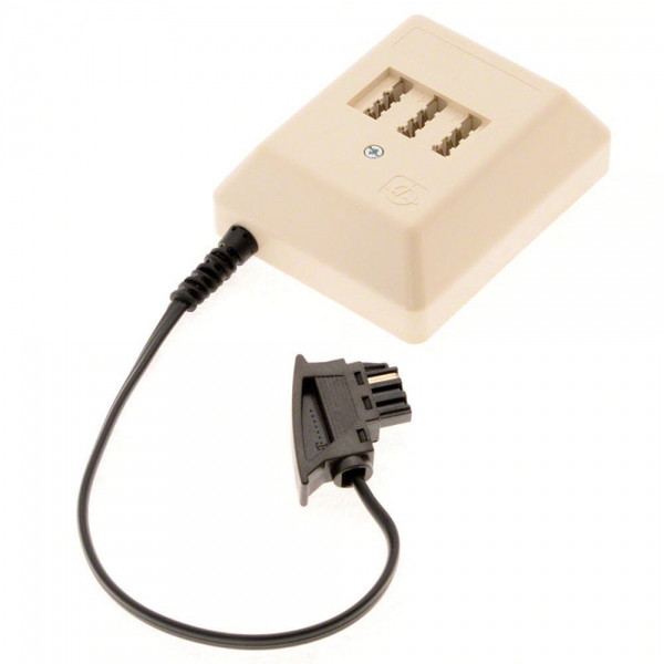 ZE Kommunikationstechnik 130379-I TAE Pearl,White socket-outlet
