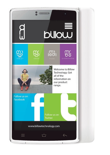 Billow S501HDW 16ГБ Черный, Белый смартфон
