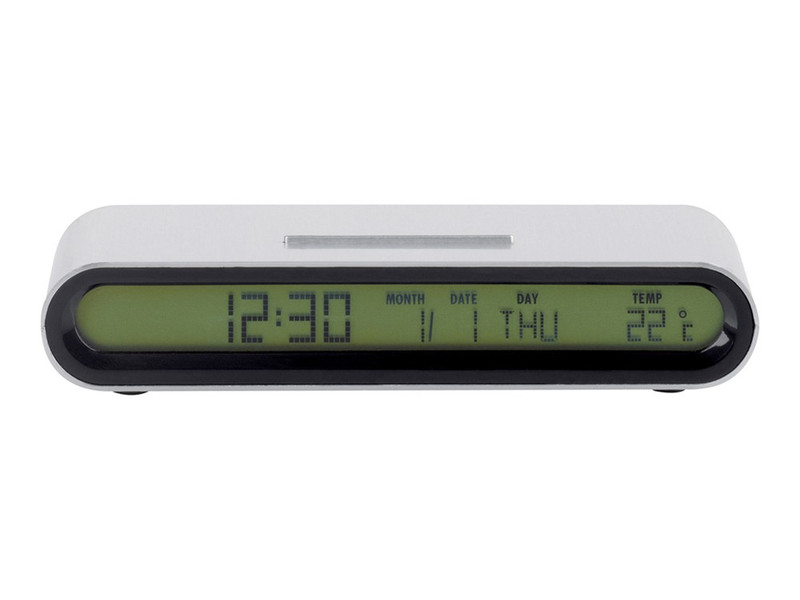 LEXON Jet Travel Clock Digital table clock Rechteckig Aluminium