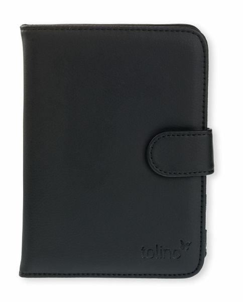 Tolino 8718444509561 6Zoll Blatt Schwarz E-Book-Reader-Schutzhülle