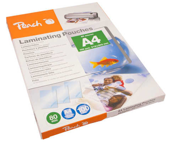 Peach PP580-02 100pc(s) laminator pouch
