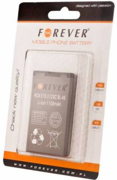 Forever FO-NOK-BL-4U Lithium-Ion 1100mAh rechargeable battery
