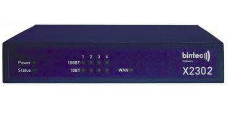Funkwerk X2302 Secure ADSL, ADSL2 and ADSL2+ router with IPSec and certificate support wired router
