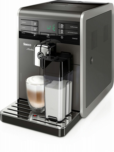 Saeco Moltio HD8777/11 freestanding Espresso machine 1.9L 15cups Black coffee maker