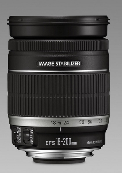 Canon EF-S 18-200mm f/3.5-5.6 IS SLR Telephoto lens Черный