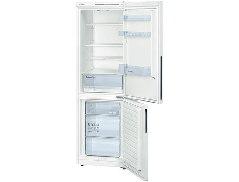 Bosch KGV36UW20 Отдельностоящий 213л 94л A+ Белый холодильник с морозильной камерой