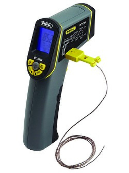 General Tools & Instruments IRT659K Outdoor Infrared environment thermometer Black,Yellow
