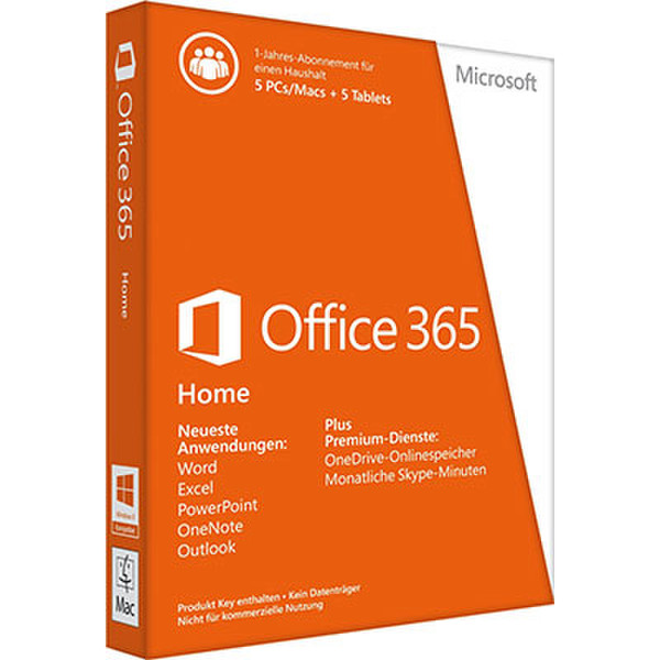 HP Microsoft Office 365 Home