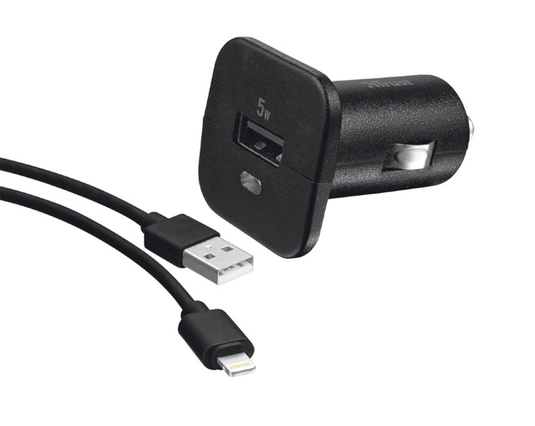 Trust 20231 Auto Black mobile device charger