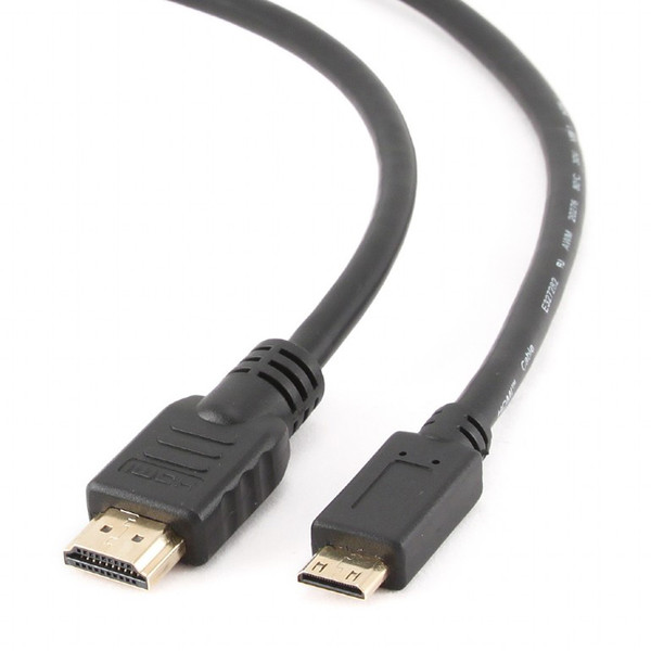 Gembird HDMI - mini HDMI, 3m 3m HDMI Mini-HDMI Black HDMI cable
