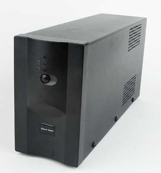 Gembird UPS-PC-850AP Интерактивная 850ВА 4розетка(и) Tower Черный источник бесперебойного питания