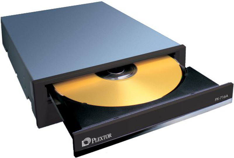 Plextor PX-716A Internal E-IDE CD-R & DVD±R Recorder Eingebaut Schwarz Optisches Laufwerk