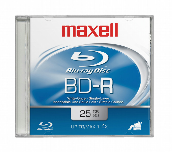 Maxell 631010 25GB 1Stück(e) Leere Blu-Ray Disc
