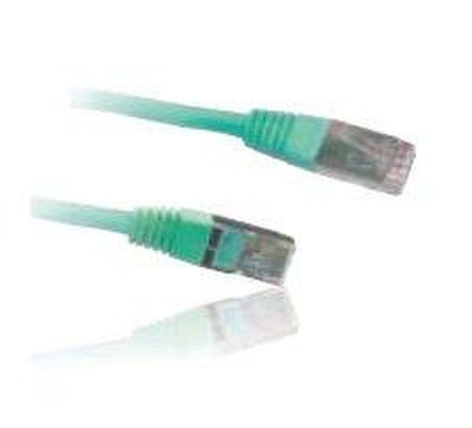 Schwaiger CKY6200 531 2м Cat6 U/FTP (STP) Зеленый сетевой кабель