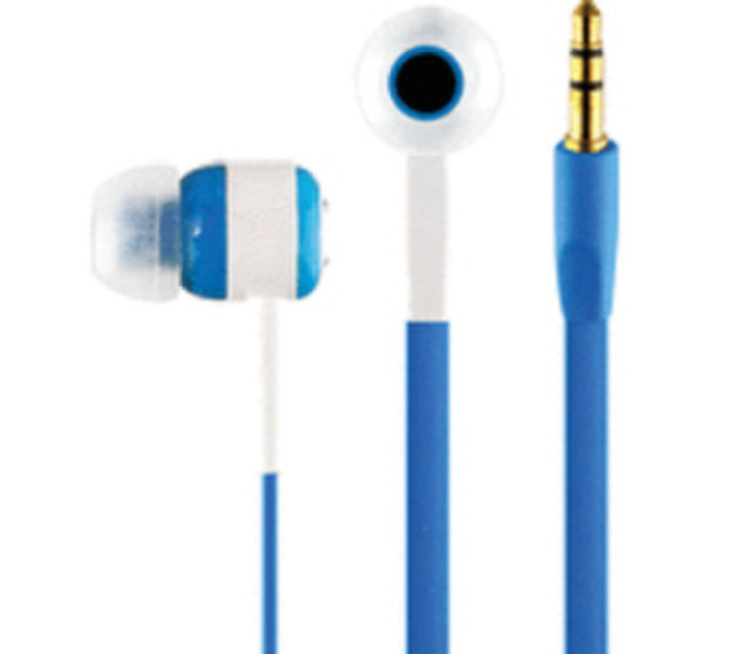 Schwaiger KH400BL 031 Intraaural In-ear Blue,White headphone