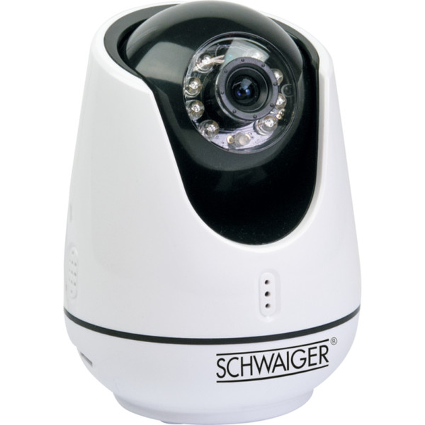 Schwaiger IPCAM310M012 IP security camera Innenraum Kuppel Weiß Sicherheitskamera