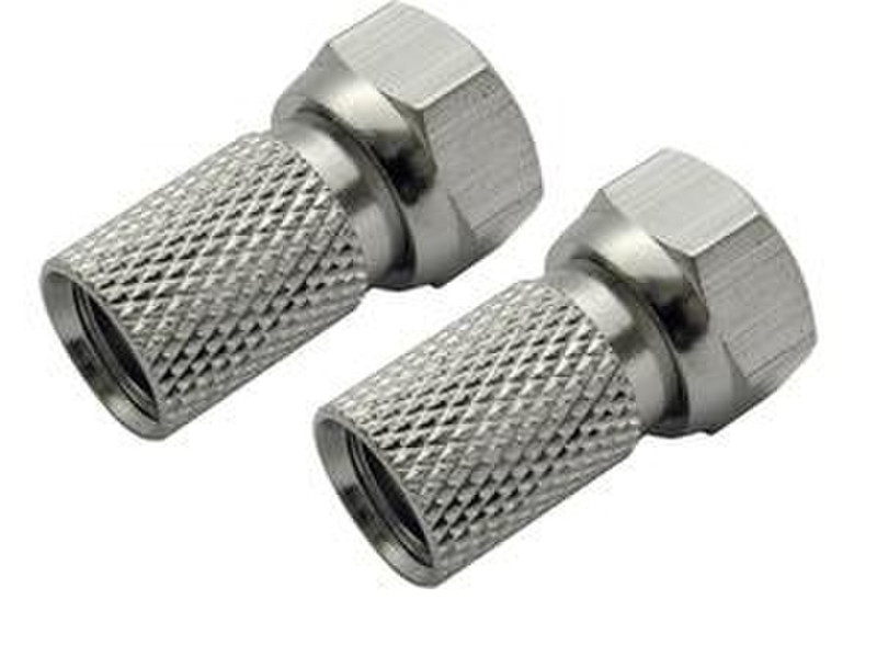 Schwaiger FST7002 531 F-type 2pc(s) coaxial connector