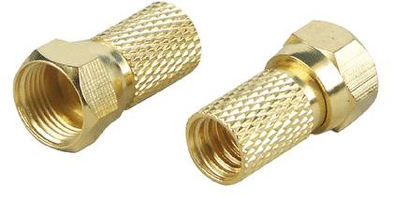 Schwaiger GOFST6502 537 F-type 2pc(s) coaxial connector