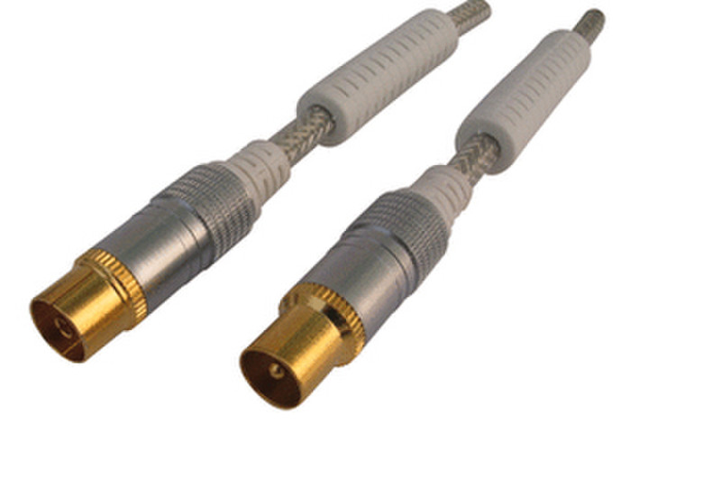 Schwaiger KVKHD100 531 10м IEC169-2 IEC169-2 Серый коаксиальный кабель