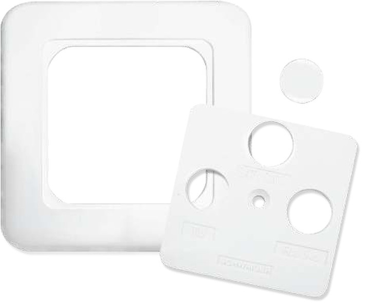 Schwaiger ADE/ADRS532 White switch plate/outlet cover