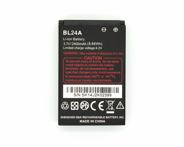 RugGear A00021 Литий-ионная 2400мА·ч 3.7В аккумуляторная батарея