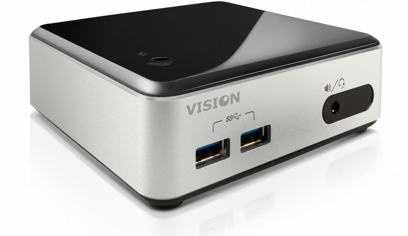 Vision VMP i5 4K 30GB 7.1Kanäle Schwarz, Silber Digitaler Mediaplayer