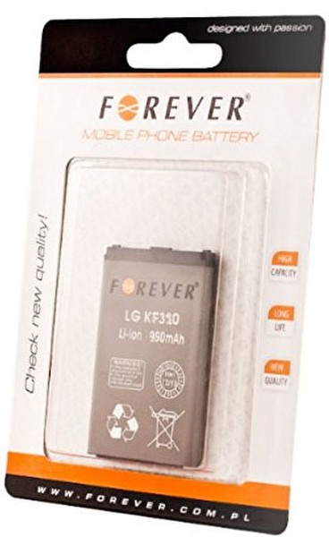 Forever FO-LG-LGIP-430A Lithium-Ion 950mAh Wiederaufladbare Batterie