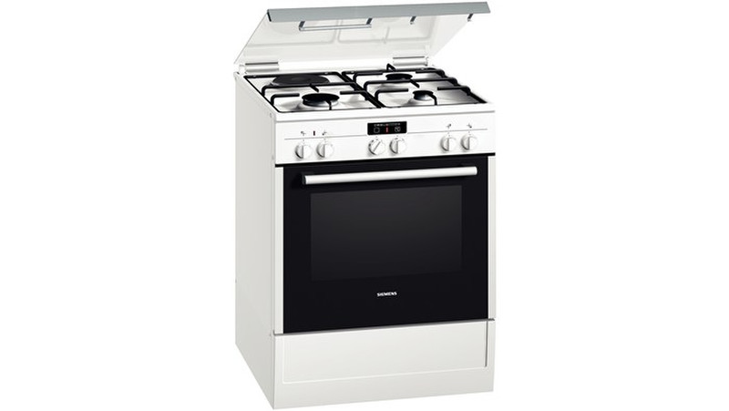 Siemens HR72D213F Freestanding Gas hob A White cooker