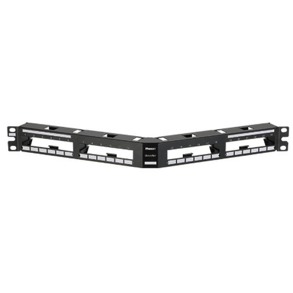 Panduit QAPP24BL 1U patch panel