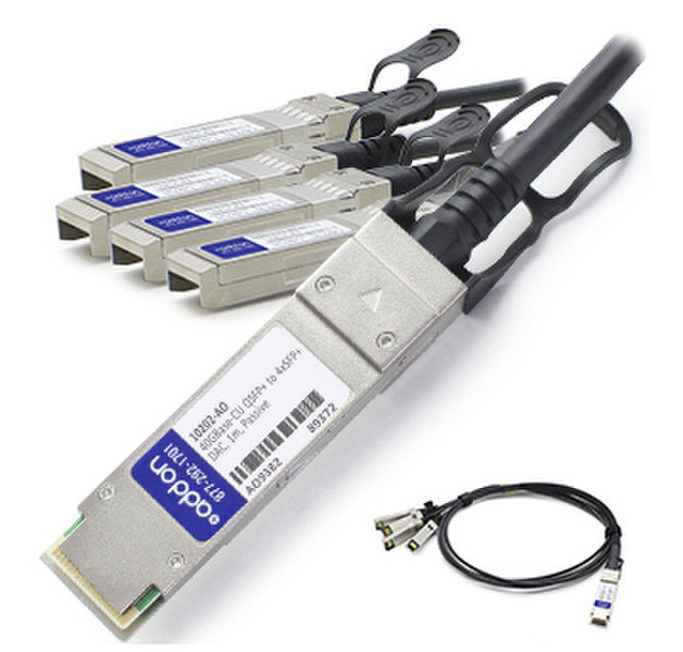 Add-On Computer Peripherals (ACP) 1m QSFP+ - 4xSFP+