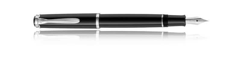 Pelikan Classic P205 Cartridge filling system Black,Silver 1pc(s) fountain pen